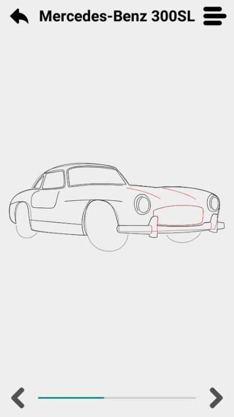 How to draw a retro car скриншот 2