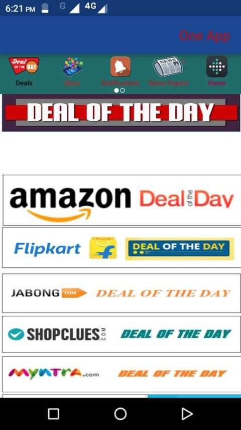 One App - All in one Shopping App स्क्रीनशॉट 1