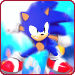 Super Sonic Run Dash Boom 2017 أيقونة