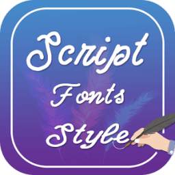 Script Fonts Style 1.0