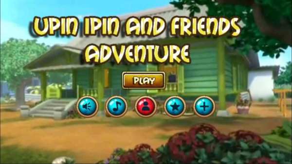 Upin Run Ipin Dash Adventure скриншот 1