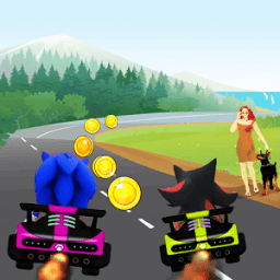 nitro sonic racing car icon