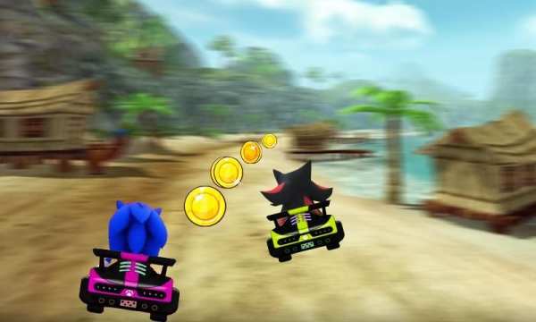 nitro sonic racing car screenshot 2