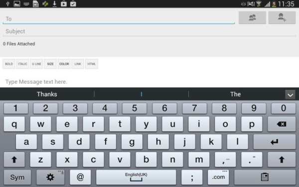 Mail1Click - Secure Mail скриншот 5