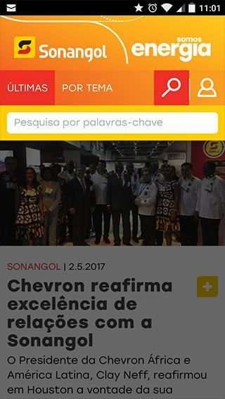 Sonangol Somos Energia screenshot 4