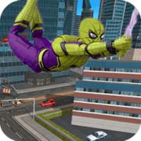 Flying Spider Super Hero: Rope Superhero