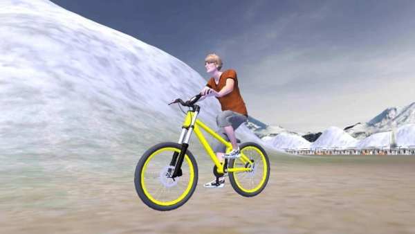 Bike Mountain Racing скриншот 2