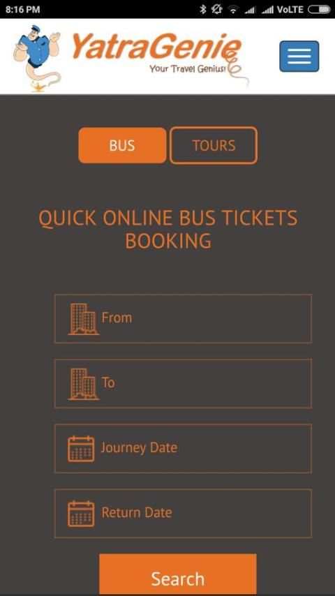 Bus Ticket booking ( All in one ) screenshot 2
