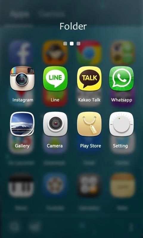 Bubble GO Launcher Theme screenshot 2