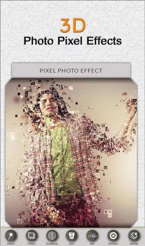Pixel Effect 3D Photo Editor screenshot 6