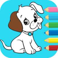 Kid Animals Coloring Book