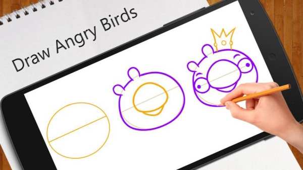 Learn To Draw Angry Birds screenshot 1