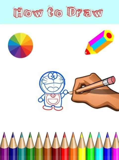 How to Draw Doraemon скриншот 1
