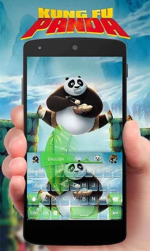 Kung Fu Panda GO Keyboard Theme screenshot 5