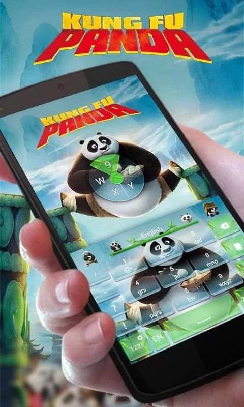 Kung Fu Panda GO Keyboard Theme screenshot 4