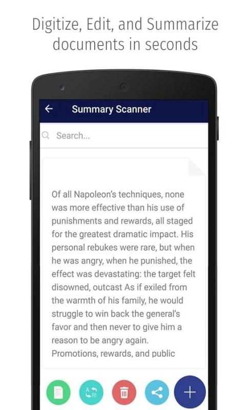 Summary Scanner screenshot 8