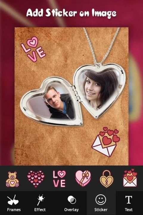 Love Locket Photo Frame screenshot 2