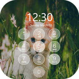 Kitty Cat Pin Lock Screen иконка