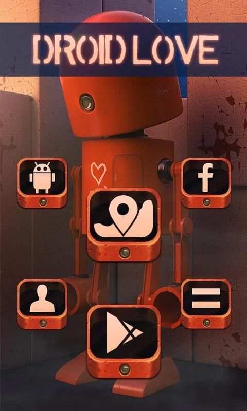 Droid Love GO Launcher 4 تصوير الشاشة