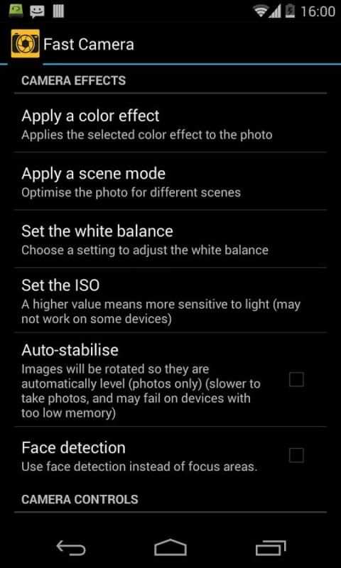 Fast Camera screenshot 3