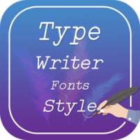 Type Writer Fonts Style on 9Apps