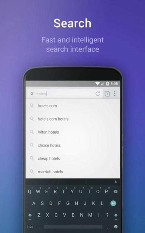 Internet Browser 1 تصوير الشاشة