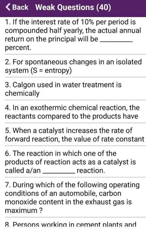 Chemical Engineering screenshot 3
