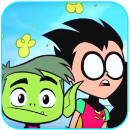 Teen Titans Go - moto game أيقونة