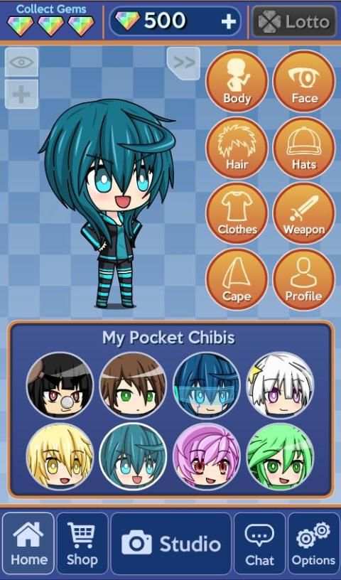 Pocket Chibi - Anime Dress Up screenshot 2