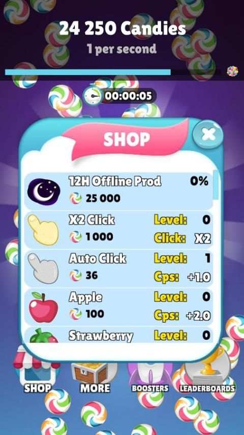 Candy Clicker स्क्रीनशॉट 4