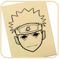 How to draw : Naruto