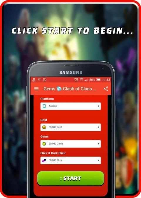 Clash Server - Gems for COC prank! screenshot 12