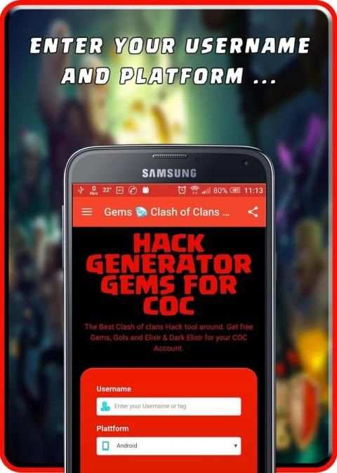 Clash Server - Gems for COC prank! screenshot 14