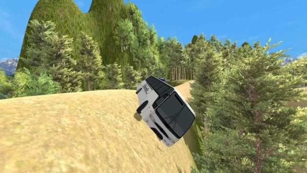 Offroad Tourist Bus Driving Mountain Bus simulator screenshot 1