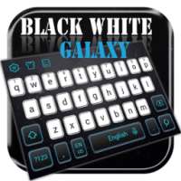 Black and White Galaxy Keyboard on 9Apps