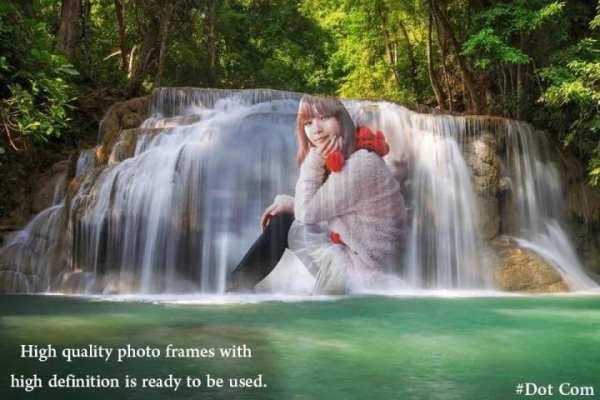 Waterfall Photo Frame स्क्रीनशॉट 4