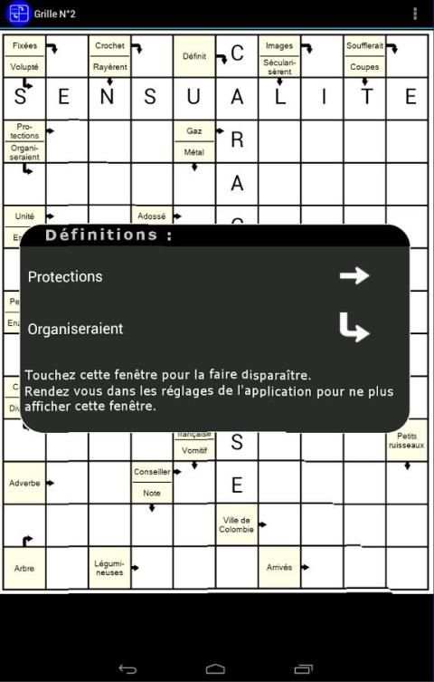 Mots Fléchés Volume1 скриншот 8