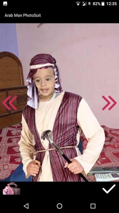 Arab Man PhotoSuit 4 تصوير الشاشة