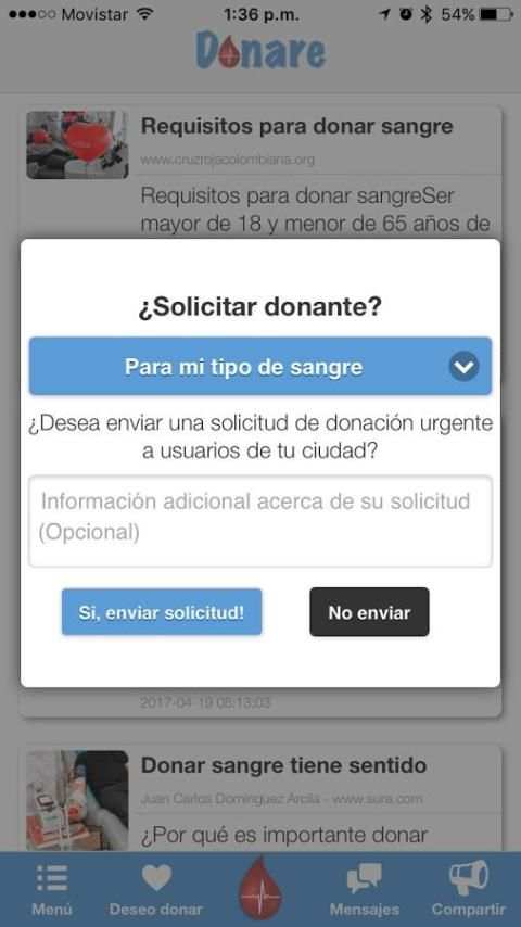 Donare App screenshot 8