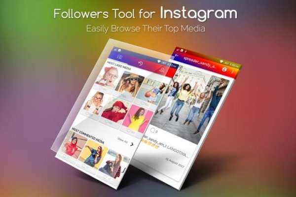Follower Tools for Instagram / Follower Analyzer 2 تصوير الشاشة