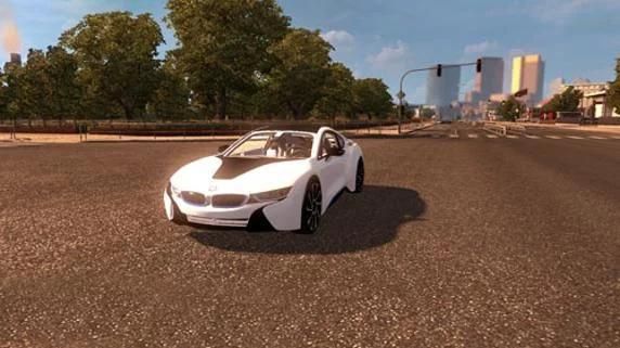 i8 Driver Simulator - Open World Game Ai Cars 1 تصوير الشاشة