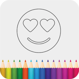 Draw Emojis - Coloring Book أيقونة