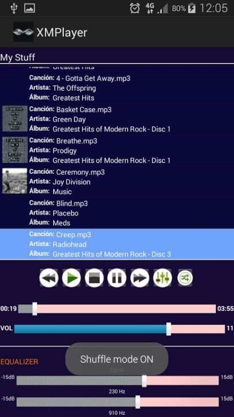 XMPlayer 3 تصوير الشاشة