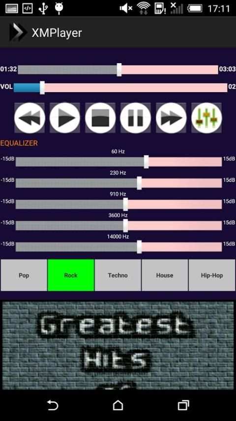 XMPlayer screenshot 1