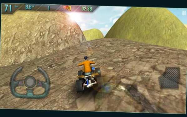 Offroad Atv Simulator 3D 3 تصوير الشاشة