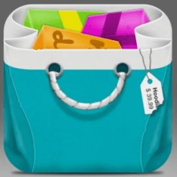 All in one shopping app browser icon