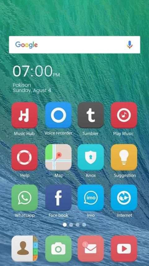 Ios 11 Launcher Theme скриншот 1