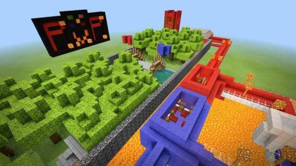 Sky Wars карты для Minecraft скриншот 1
