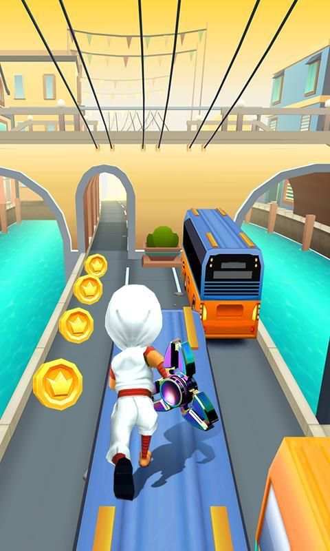 Ninja Fidget Spinner Run screenshot 1