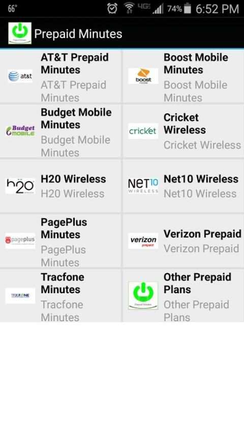 Prepaid Minutes скриншот 5